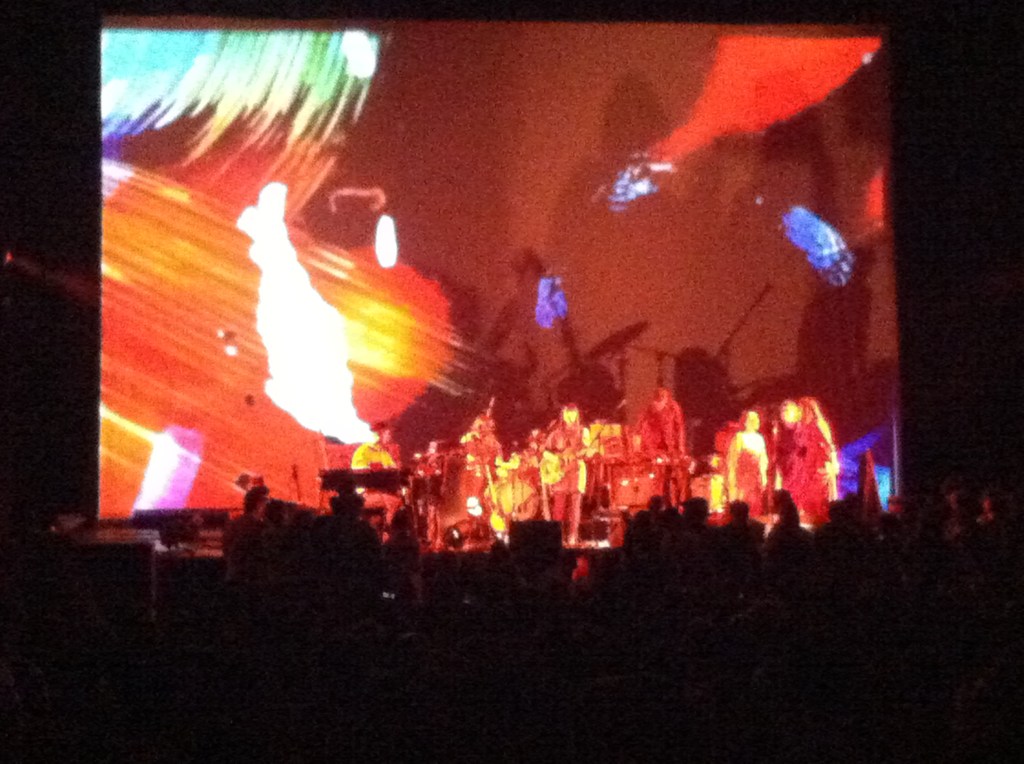 Feist performing at the Orpheum theatre in Phoenix