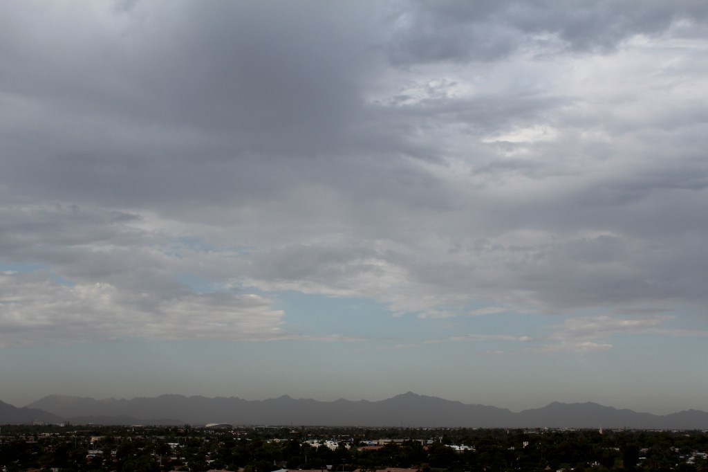 Clouds above South Mountain