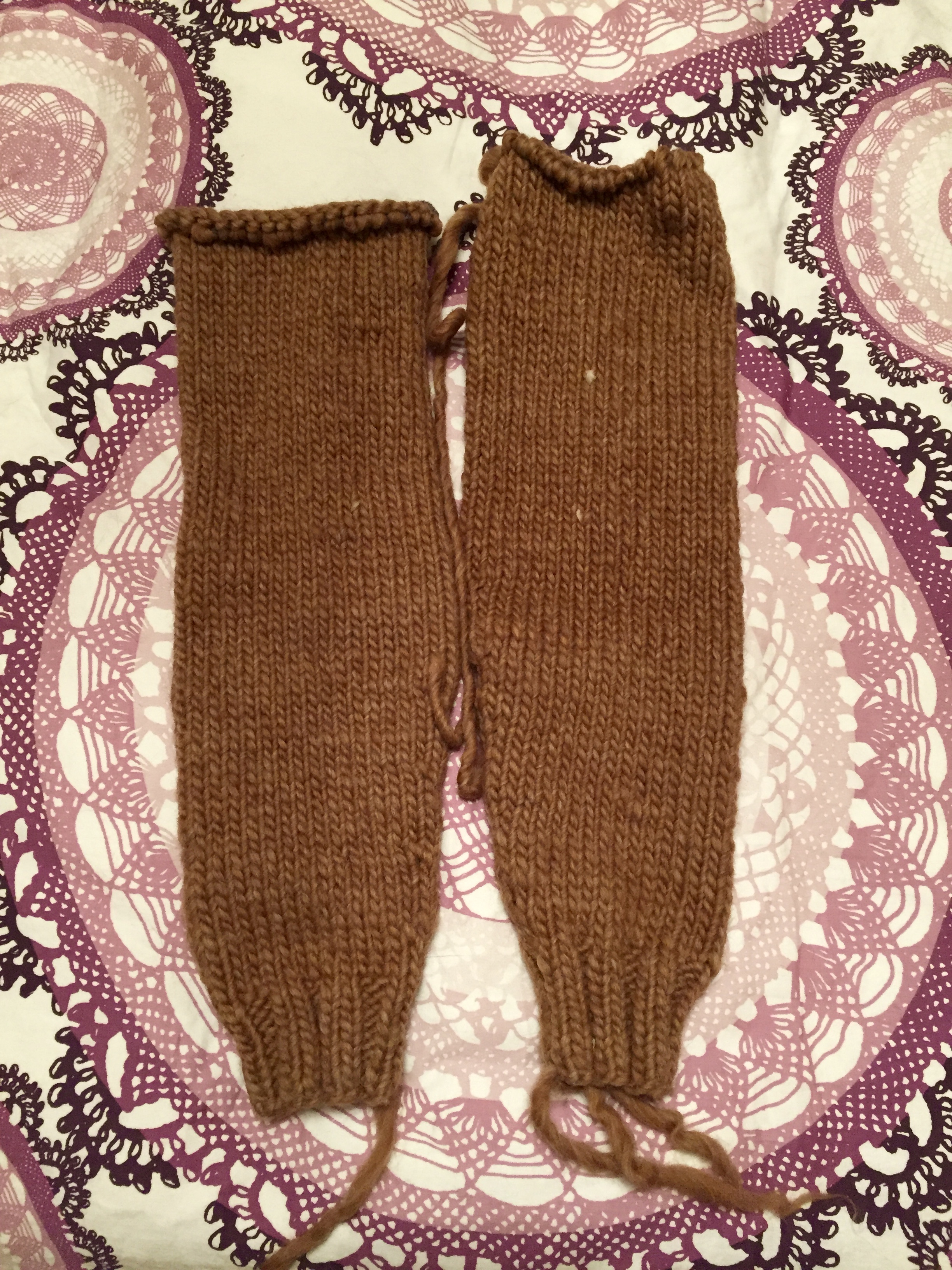 Two sleeves of different lenght