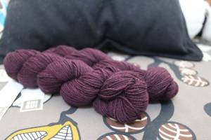 Shibui Dune yarn in velvet purple